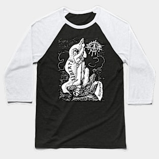 Anarchaos - Illustration - Front Only Baseball T-Shirt